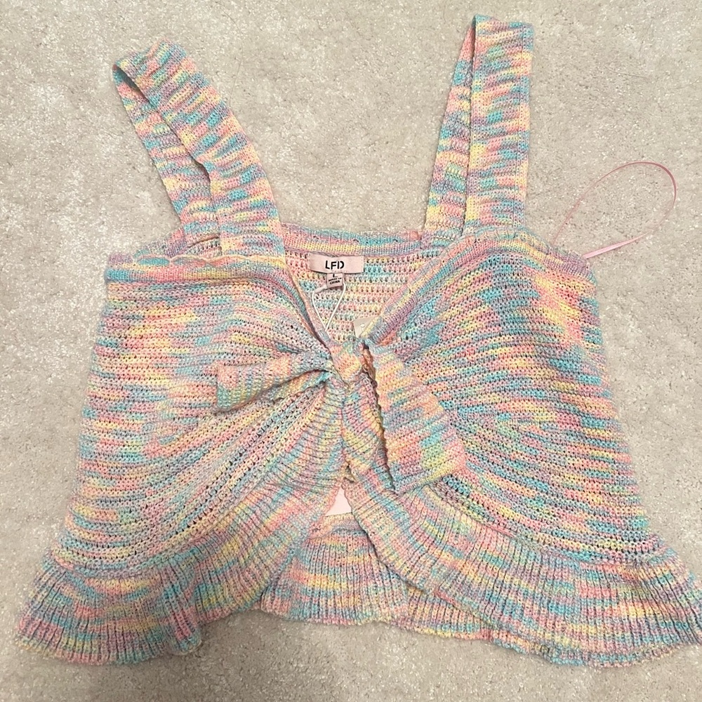 LFD Multicolor knit top